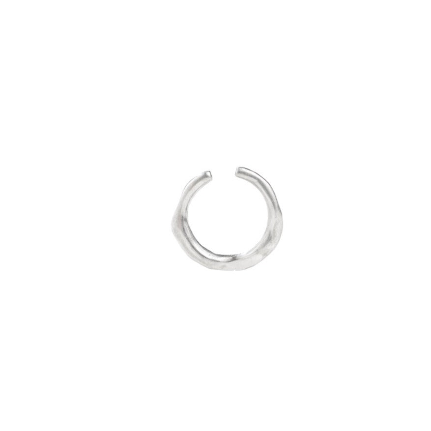 hana kim recycled silver Small Earcuff 