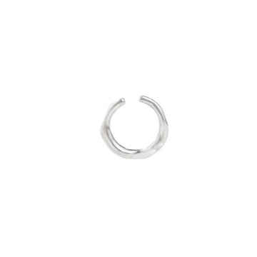 hana kim recycled silver Small Earcuff 