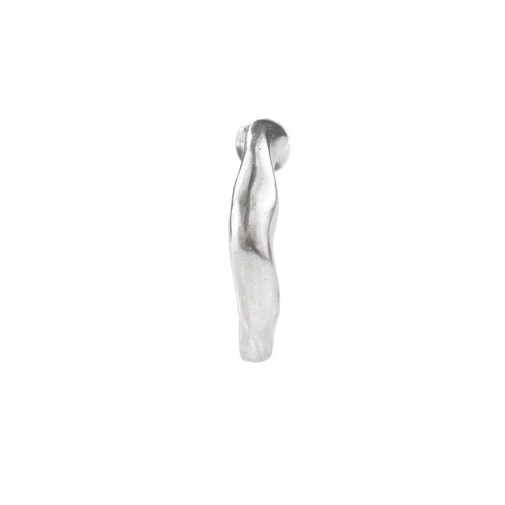 hana kim recycled silver Flow Earring